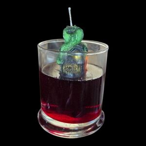 Handmade Skull & Snake Candles Scented With Vampire Blood 12oz